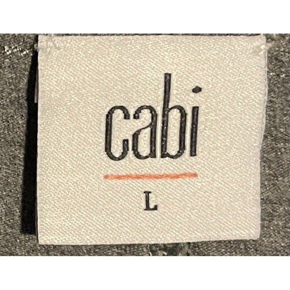 CABI M' Charcoal Gray Skirted Knit Leggings Athleisure Women's Size L - Picture 2 of 6